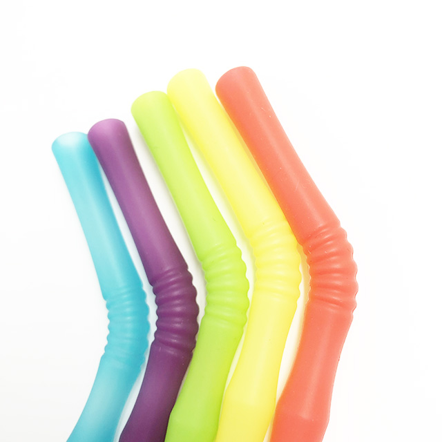 silicone straws | UT104 Bend Bamboo Straw